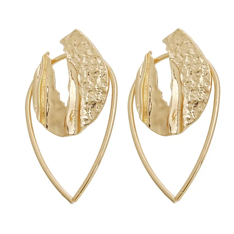 Wholesale Unique Disc Exaggerated Fashion Earrings - Image 14