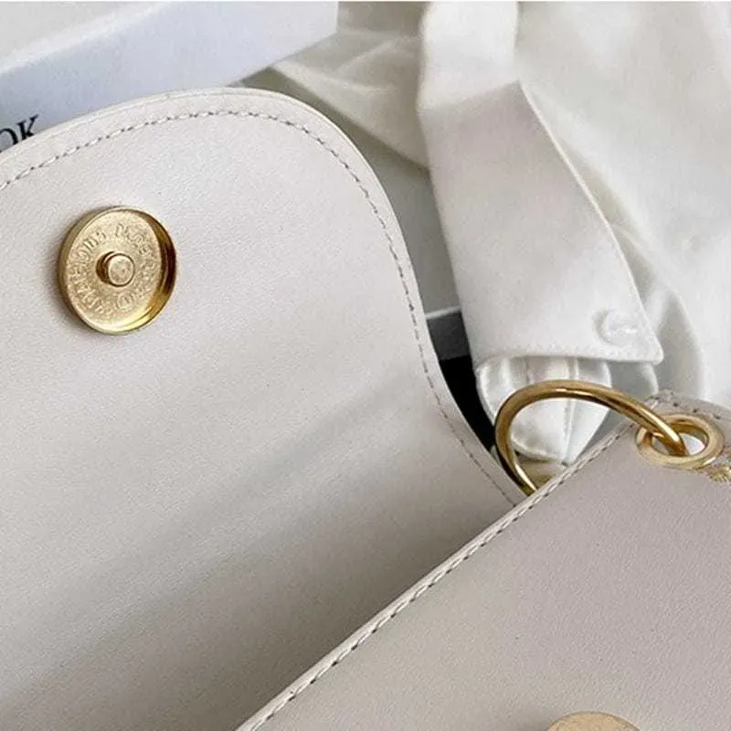 Women Fashion Adjustable Strap Square Flap Bag - Image 13