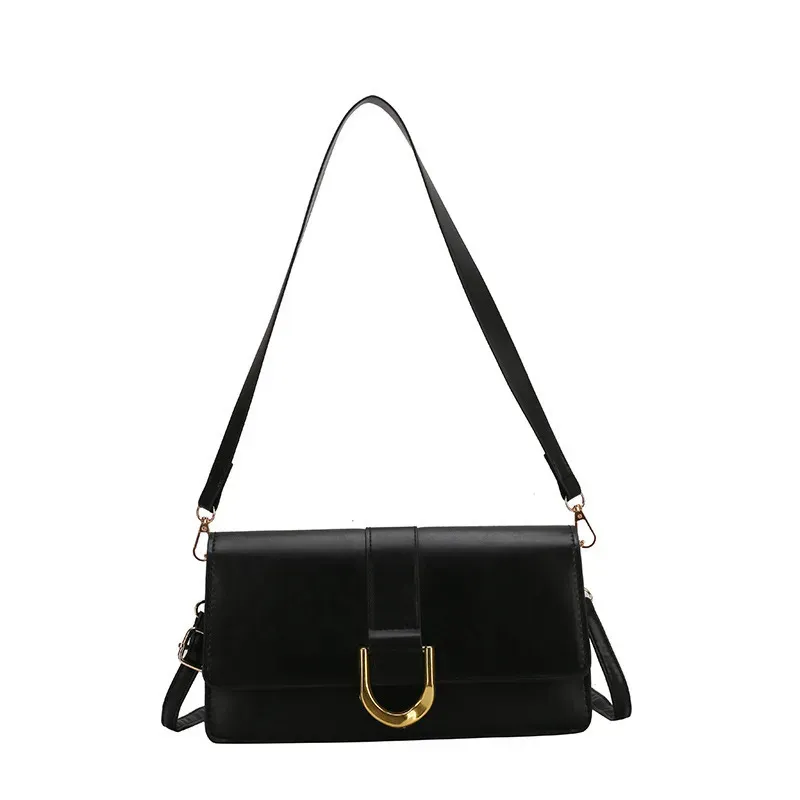 Women Basic Clamshell Design Solid Color Large Capacity Shoulder Handle Tote Bag - Image 5