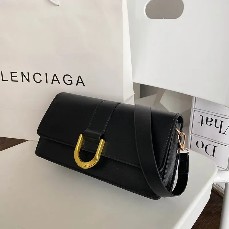 Women Basic Clamshell Design Solid Color Large Capacity Shoulder Handle Tote Bag - Image 8
