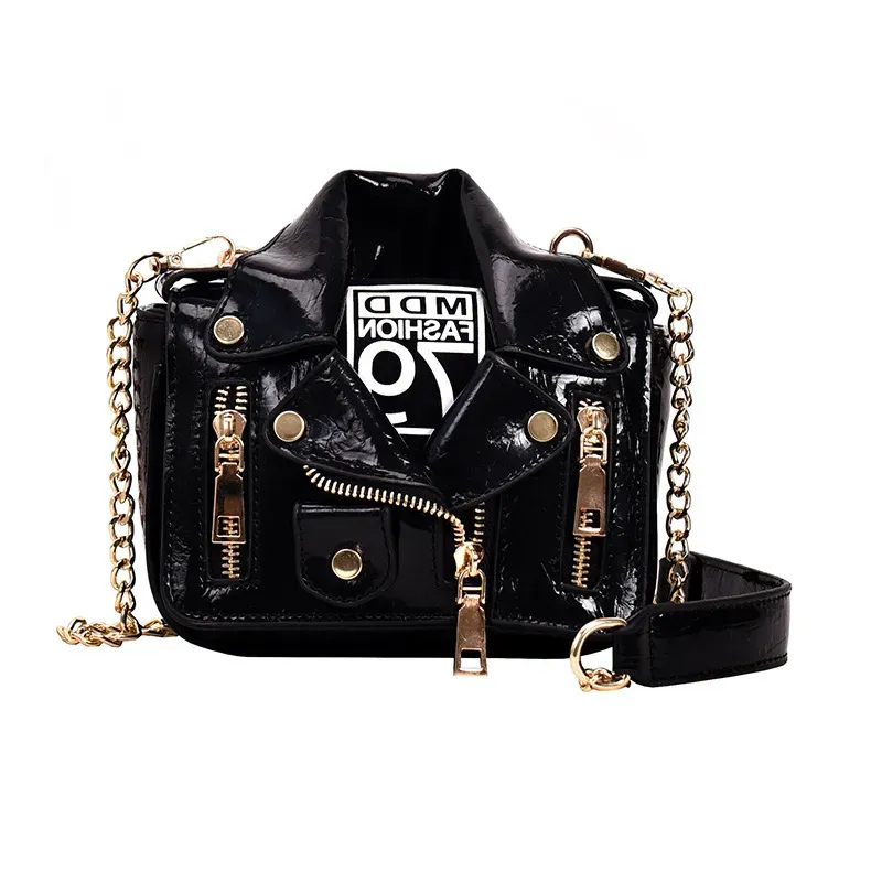 Women Fashion Clothes Lapel Jacket Creative Shaped Crossbody Bag - Image 5
