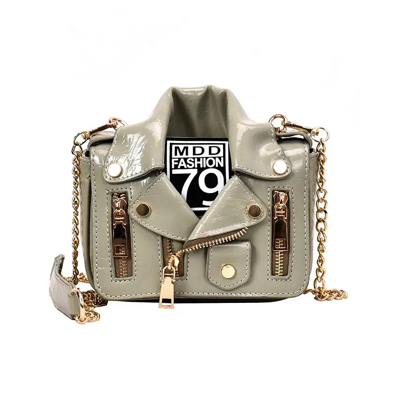 Women Fashion Clothes Lapel Jacket Creative Shaped Crossbody Bag - Image 6