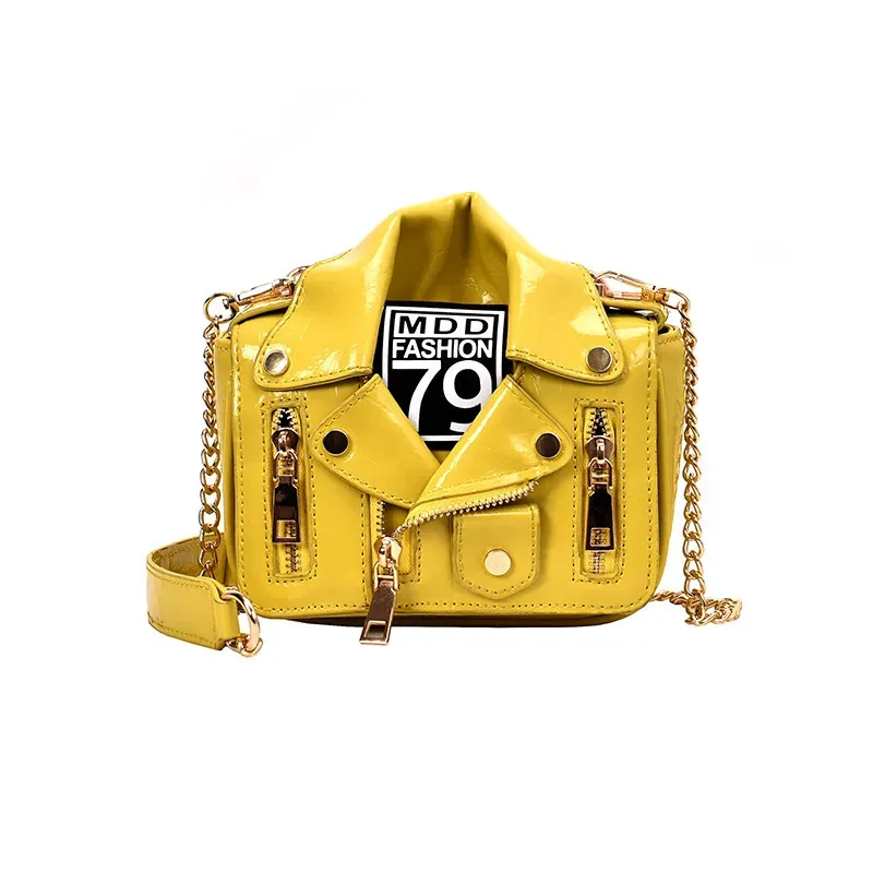 Women Fashion Clothes Lapel Jacket Creative Shaped Crossbody Bag - Image 7