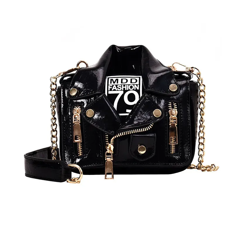 Women Fashion Clothes Lapel Jacket Creative Shaped Crossbody Bag - Image 9