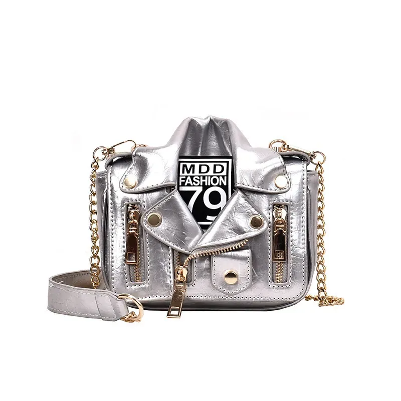 Women Fashion Clothes Lapel Jacket Creative Shaped Crossbody Bag - Image 11