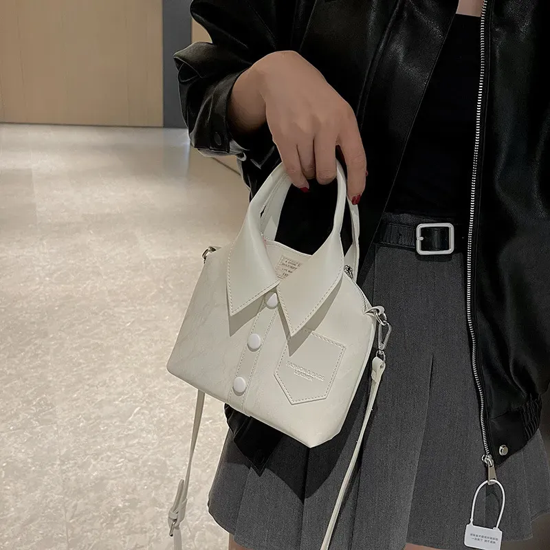 Women Fashion Creative Clothes Shape Handle Shoulder Bag - Image 3