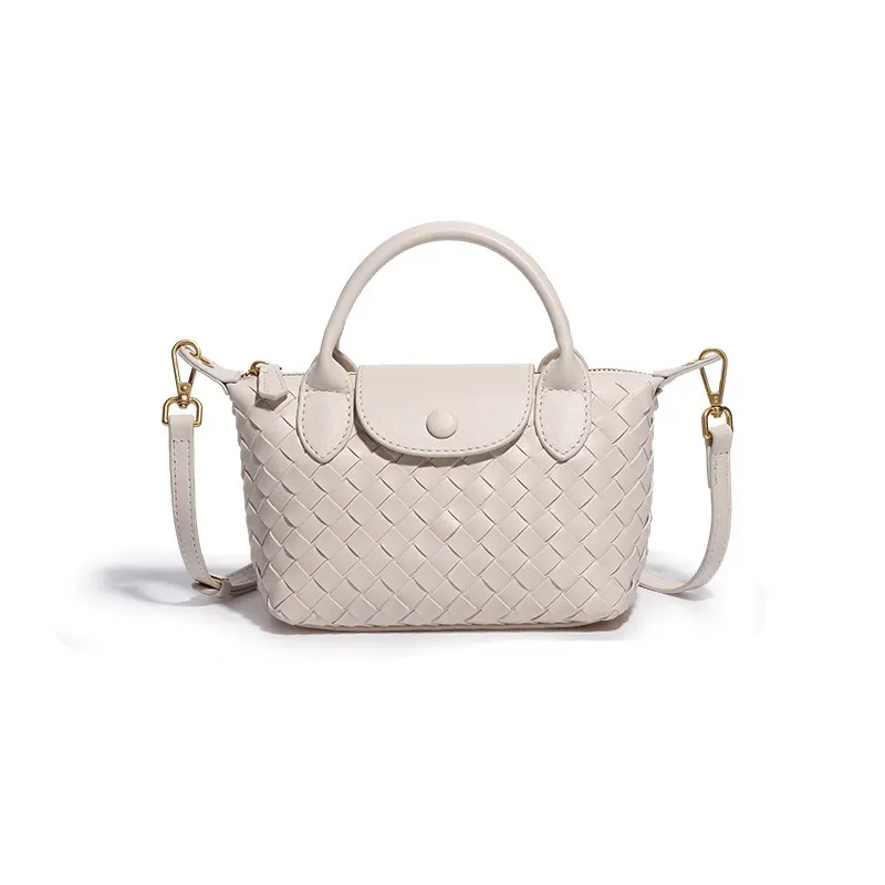 Fashion Solid Color Zipper Shoulder Bag - Image 10
