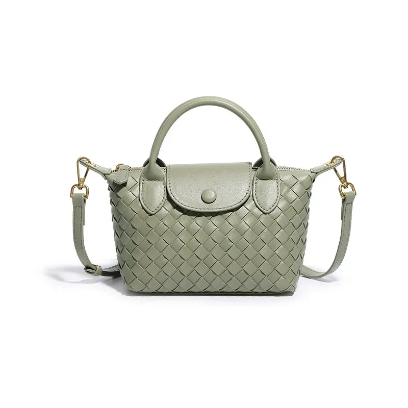 Fashion Solid Color Zipper Shoulder Bag - Image 11