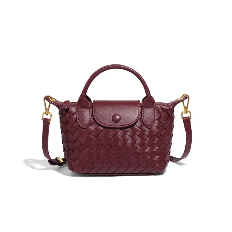 Fashion Solid Color Zipper Shoulder Bag - Image 12