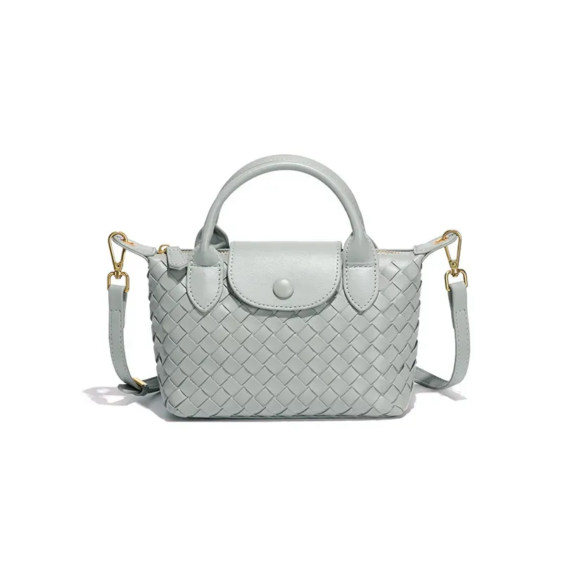 Fashion Solid Color Zipper Shoulder Bag - Image 18