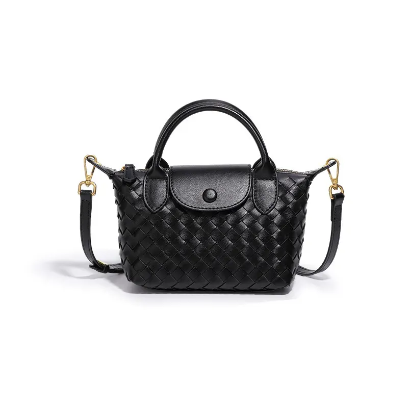 Fashion Solid Color Zipper Shoulder Bag - Image 19