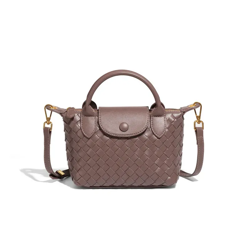 Fashion Solid Color Zipper Shoulder Bag - Image 20