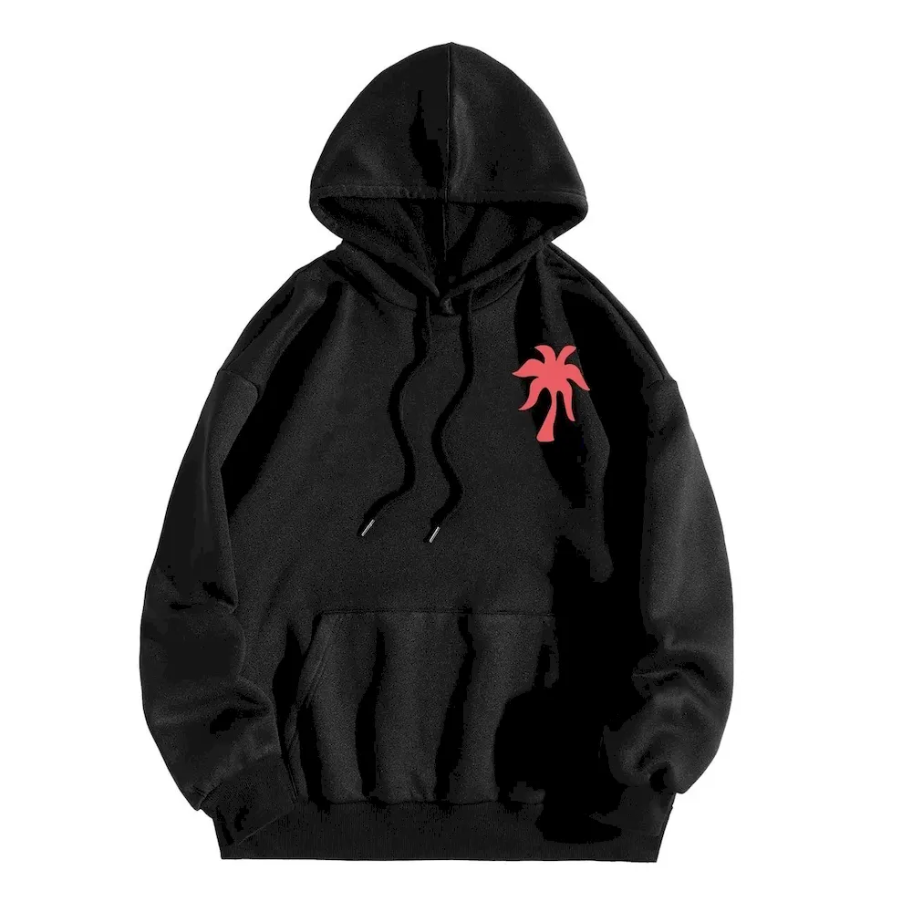 Women Fashion Casual Printed Threaded Long-Sleeve Loose Hoodies - Image 5