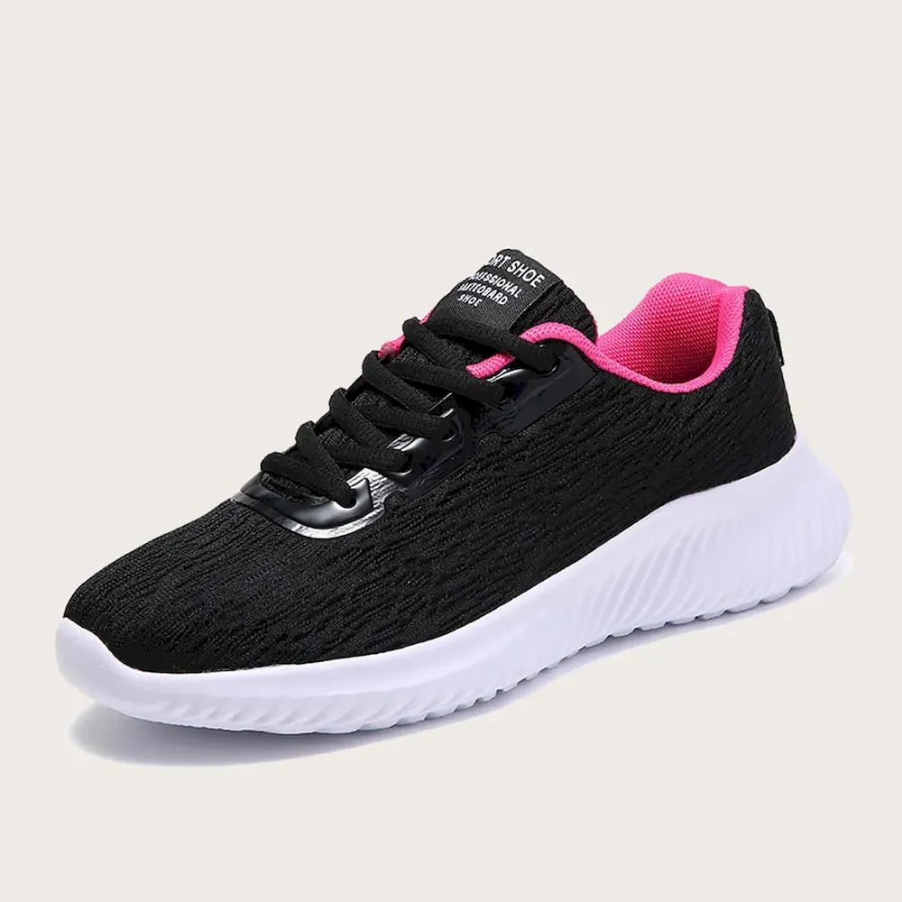 Women Fashion Mesh Sequin Sneaker - Image 9