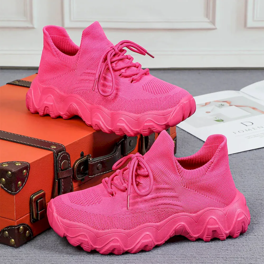 Plus Size Women'S Casual Breathable Sneaker - Image 12