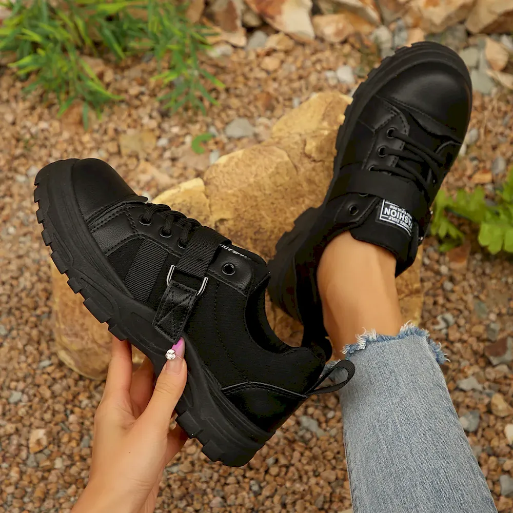 Plus Size Women'S Casual Thick Bottom Sneaker - Image 4