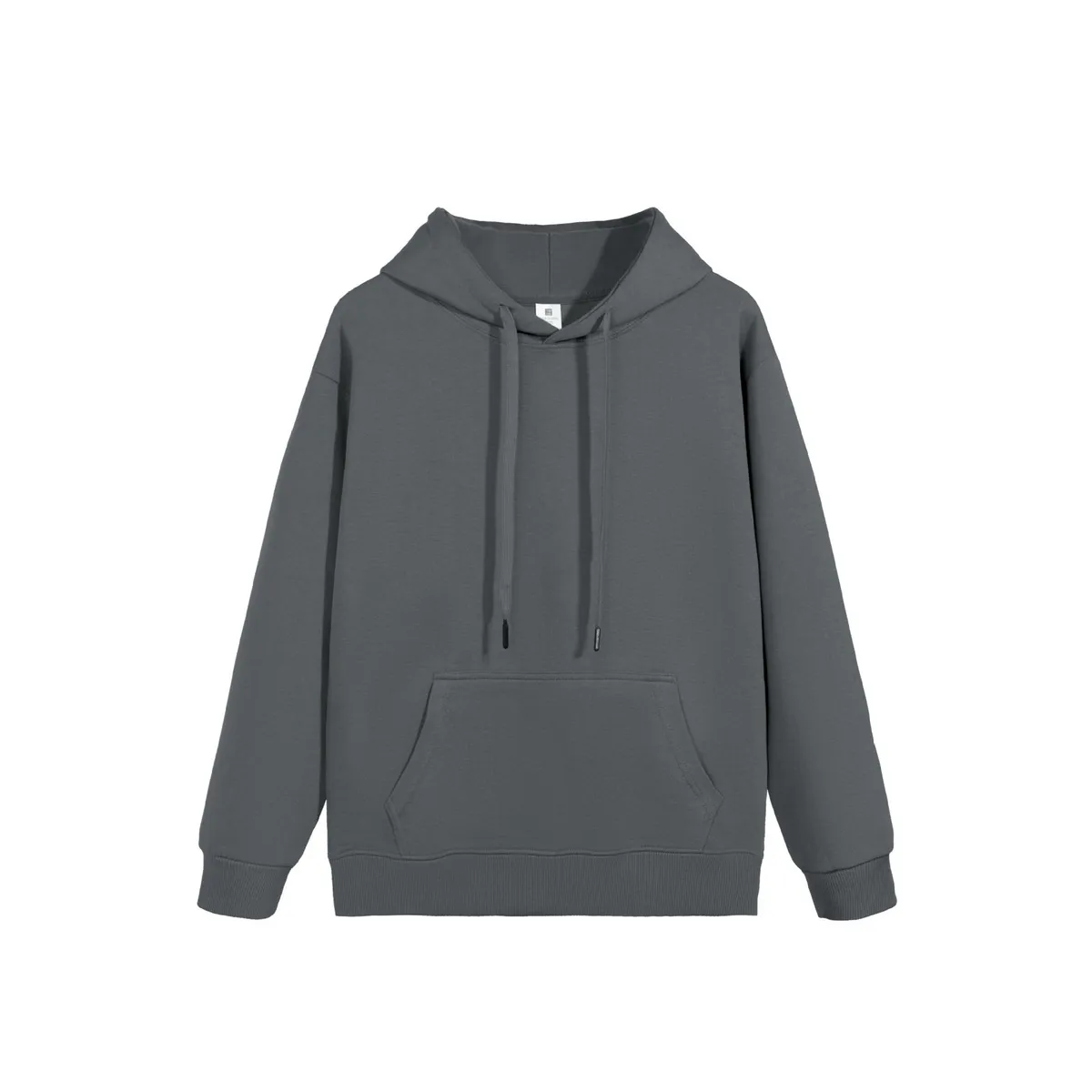 Fashion Casual Simple Solid Color Cotton Long-Sleeve Loose Hoodies - Image 8
