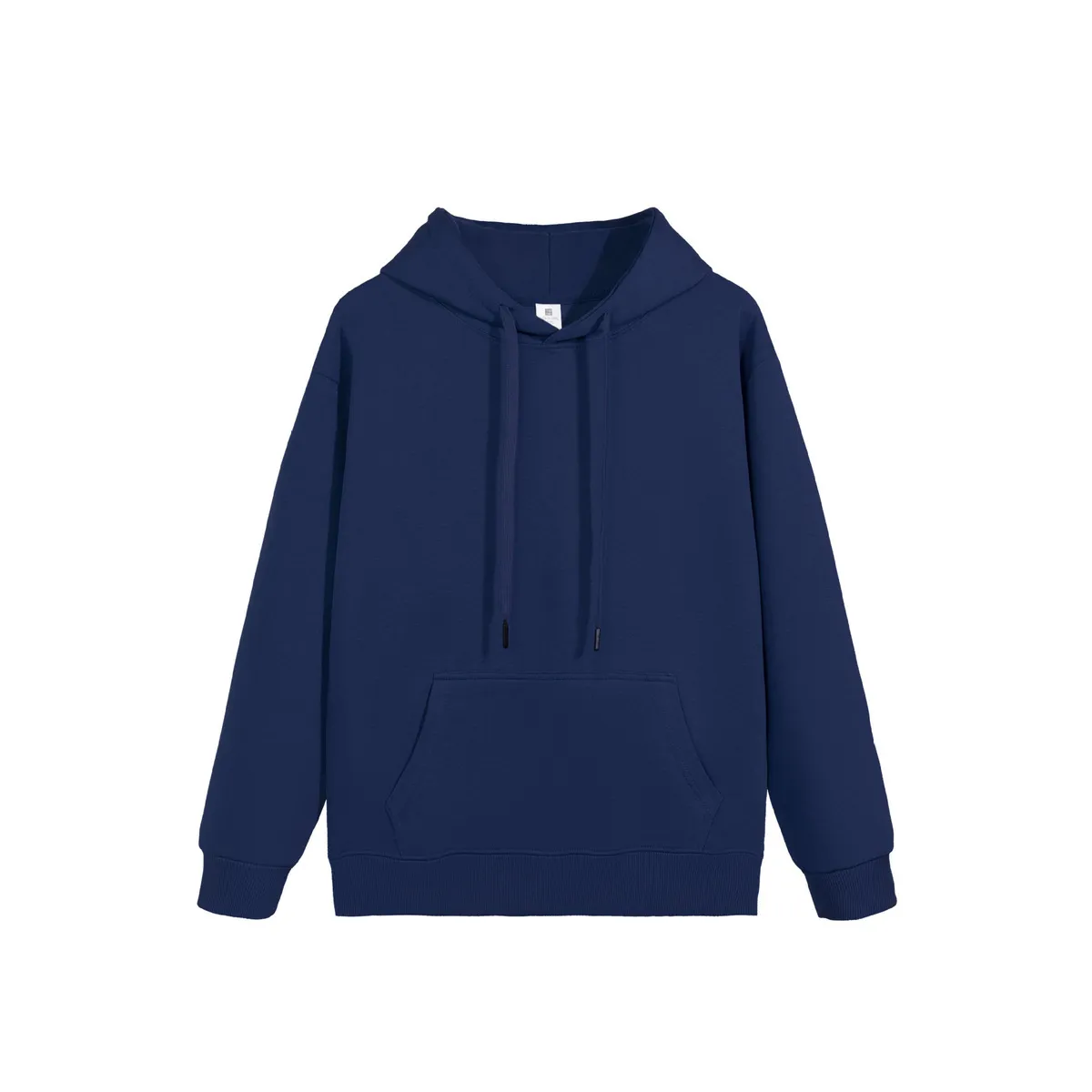 Fashion Casual Simple Solid Color Cotton Long-Sleeve Loose Hoodies - Image 11