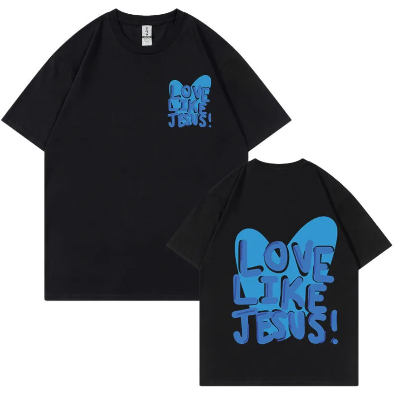Women Fashion Casual Letter Printed Round Neck Short-Sleeve Loose T-Shirt - Image 6