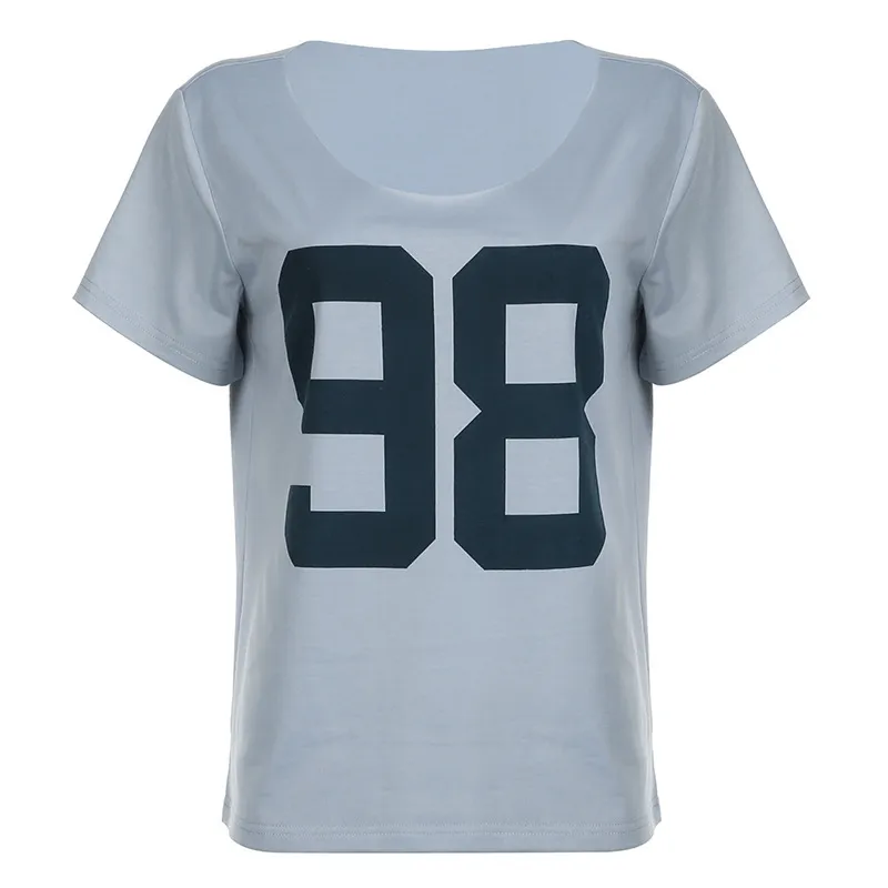 Women Fashion Loose Digital Print T-Shirt - Image 5