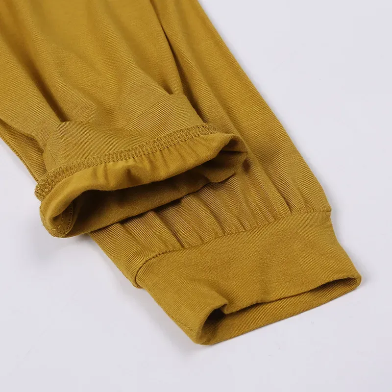 Wholesale Kids Baby Boys Girls Casual Basic Solid Color Trousers - Image 4