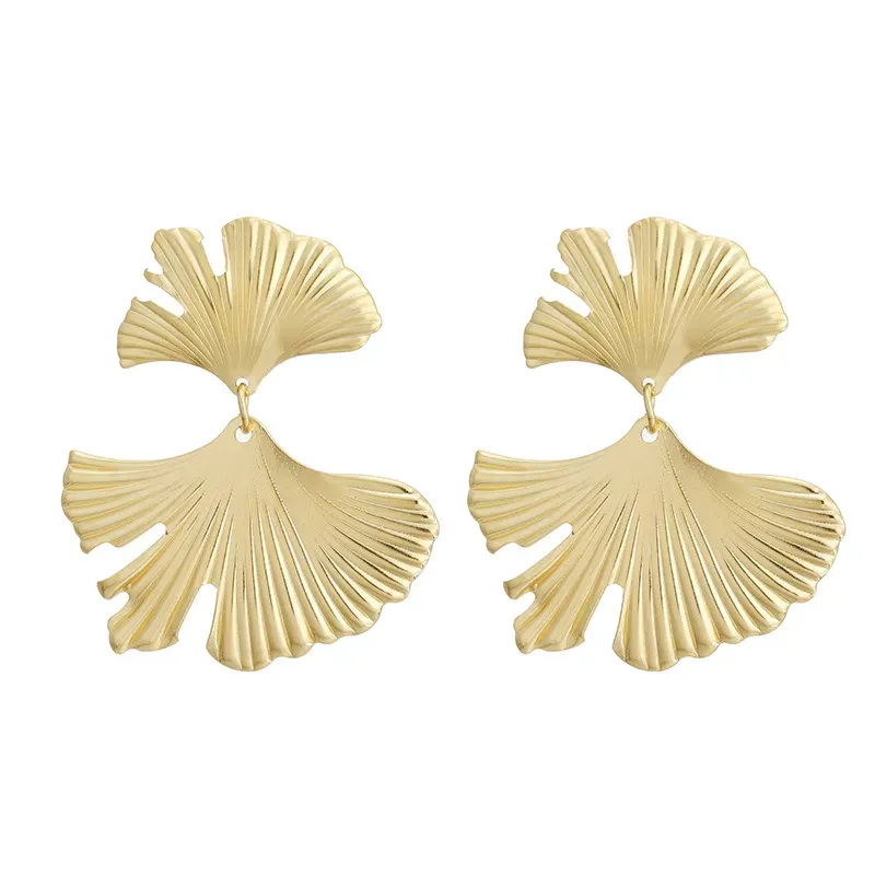 Wholesale Unique Disc Exaggerated Fashion Earrings - Image 9