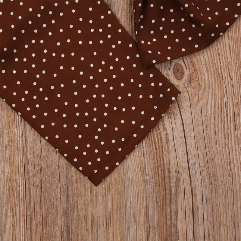 Wholesale Girls Fashion Polka Dot Casual Jumpsuit - Image 4