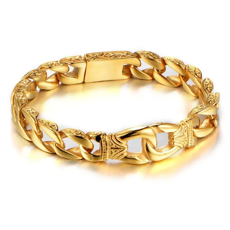 Wholesale Men Fashion Retro Dragon Totem Bracelet - Image 4