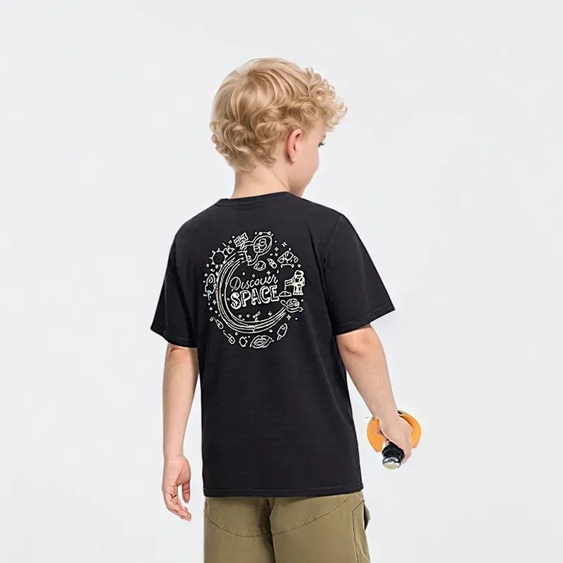 Wholesale Boys Casual Short-Sleeved T-Shirt - Image 7